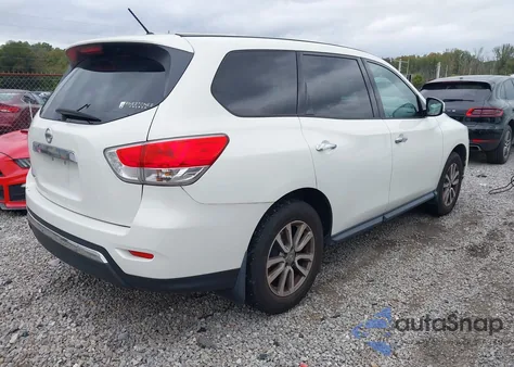 2014 Nissan Pathfinder S z USA, uszkodzony, nr VIN 5N1AR2MN6EC685540